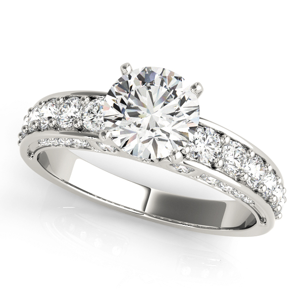 Clementine Channel Diamond Engagement Ring