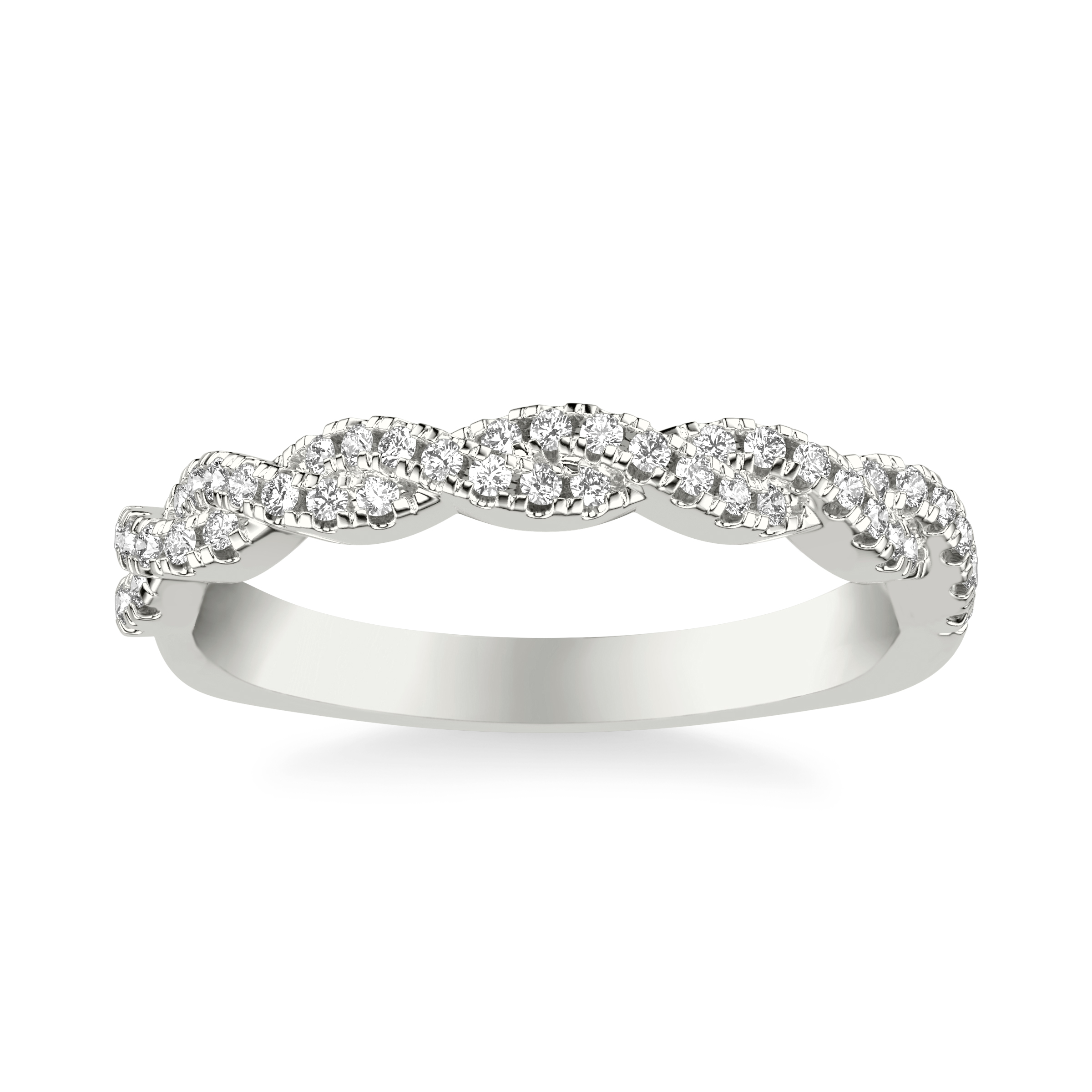 Janelle Twist Diamond Band