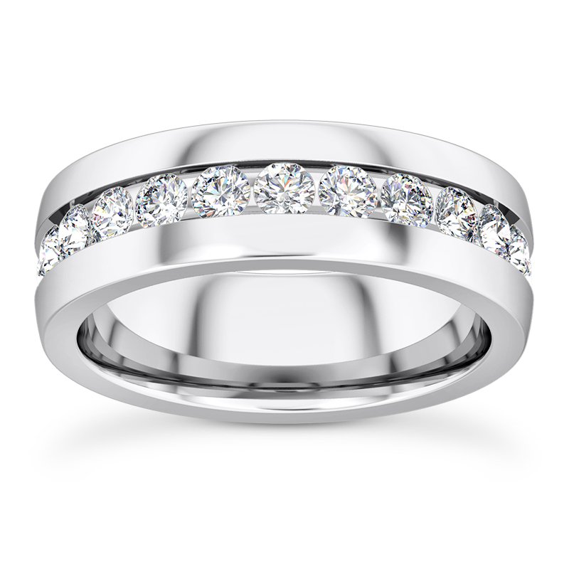 Ara Grande Men's Eternity Wedding Band