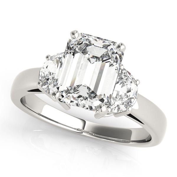 Perdita Three Stone Engagement Ring