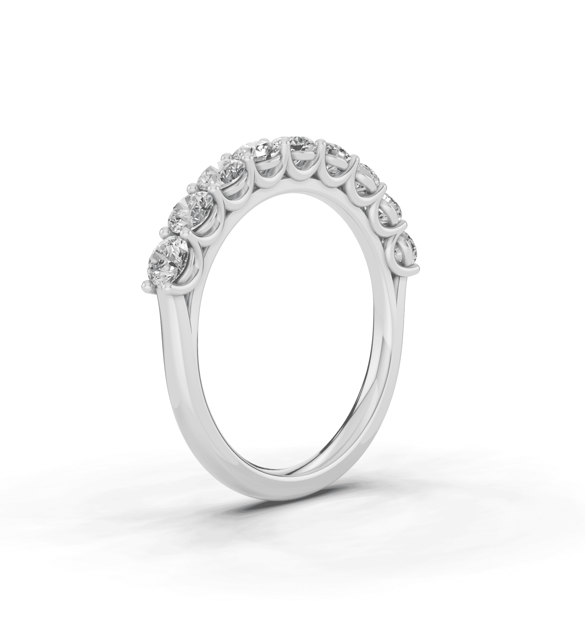 Tradition U-Prong Nine-Stone Diamond Band (1.00 ct. tw.)