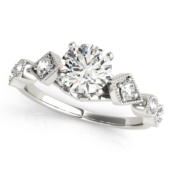 Wilder Art-Deco Inspired Engagement Ring