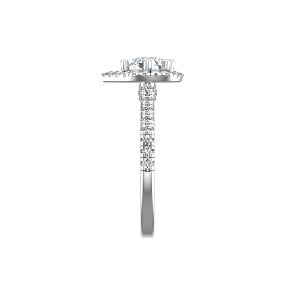 Tracy Halo Engagement Ring