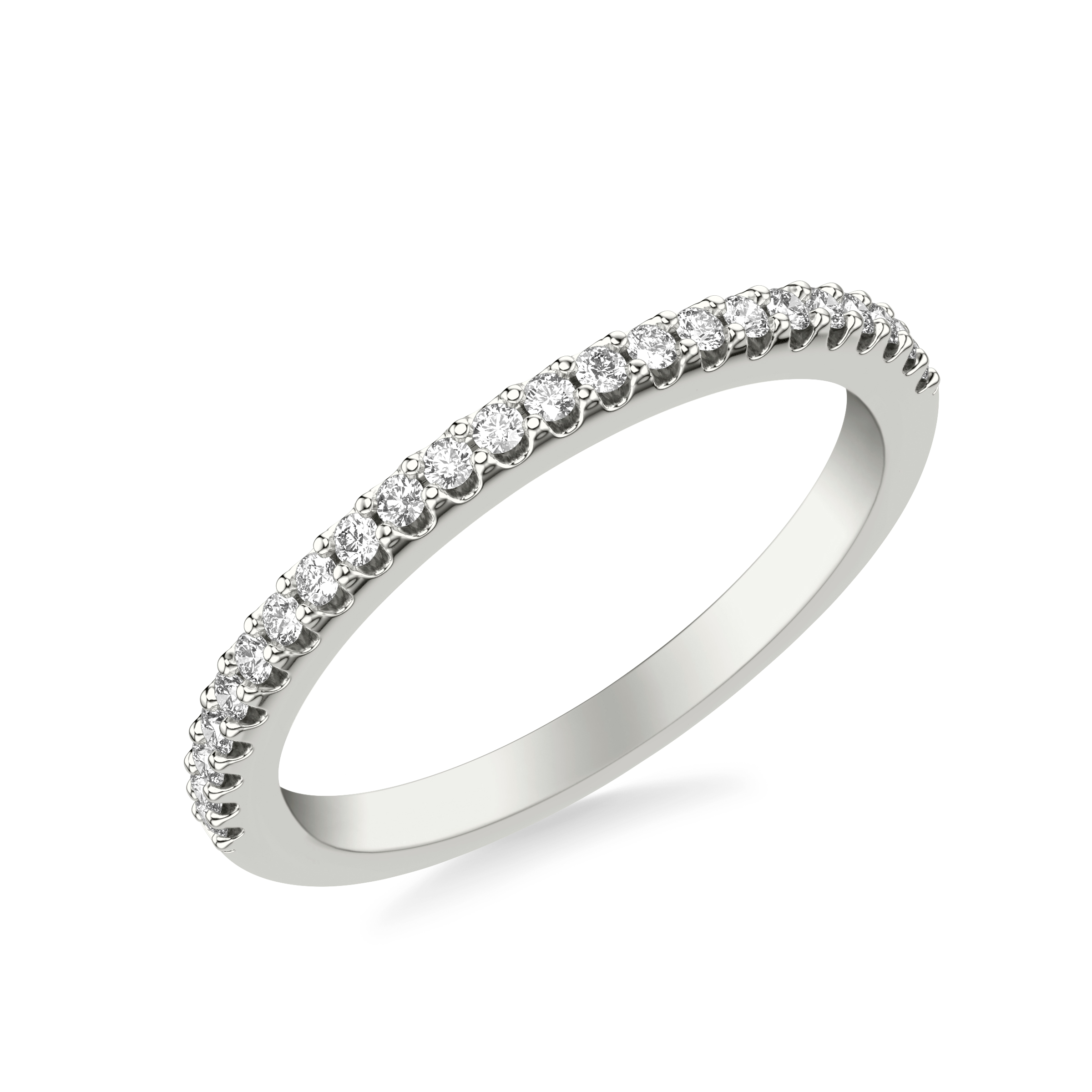 Camelia Pave Diamond Band