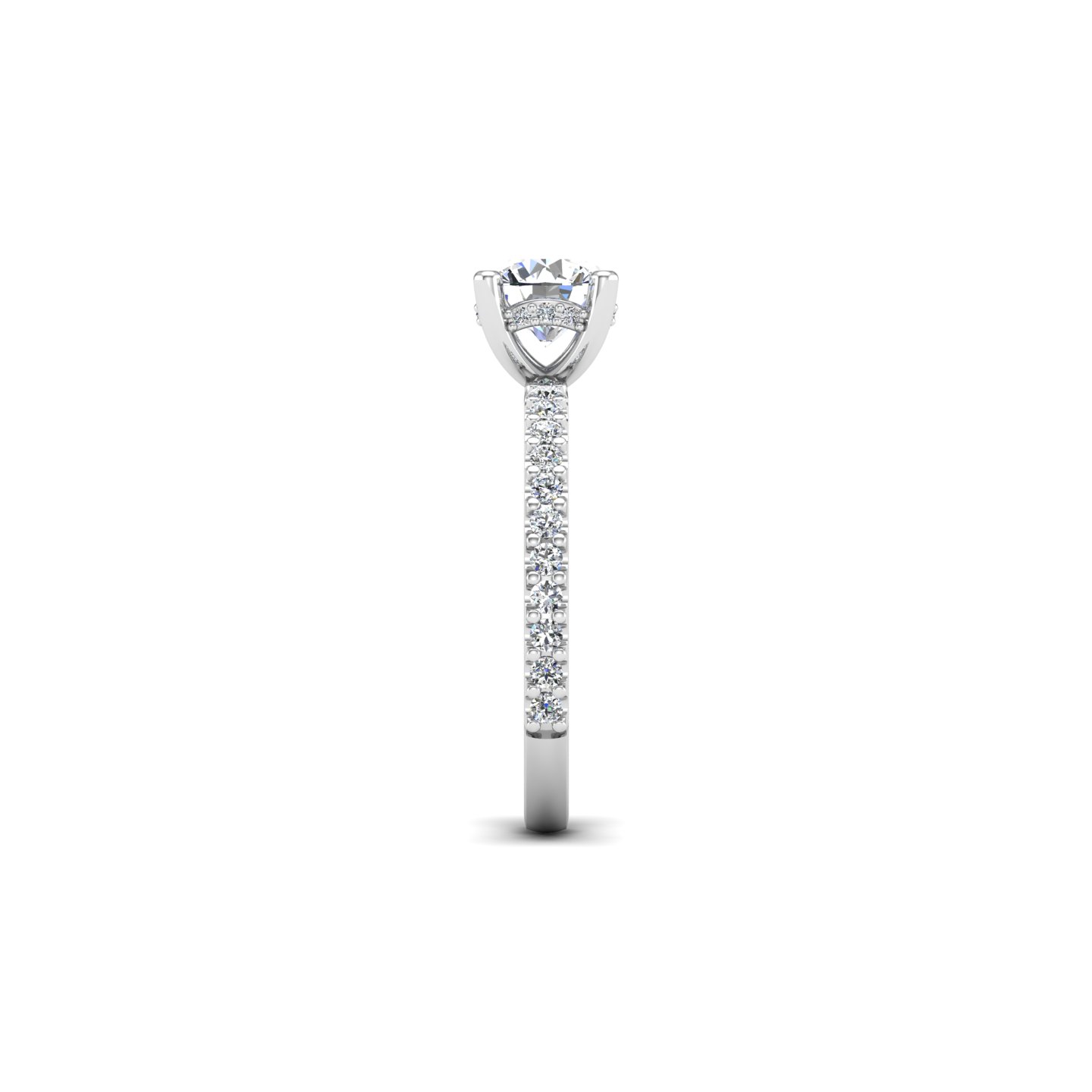 Kenzie Shared Prong Engagement Ring