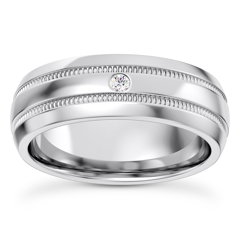 Crux Diamond Band (7mm)