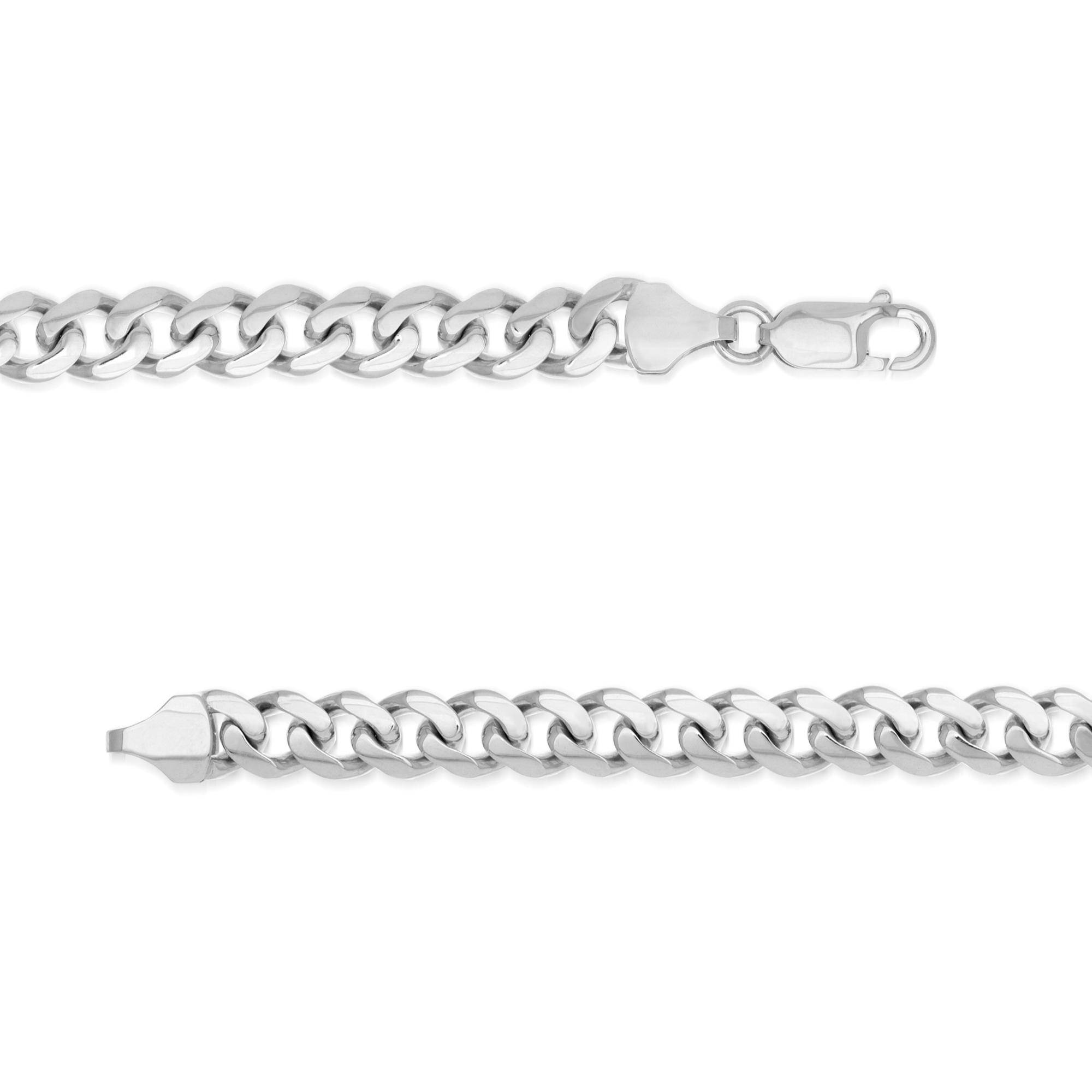 Miami Cuban Bracelet (7.3mm, 8.5")