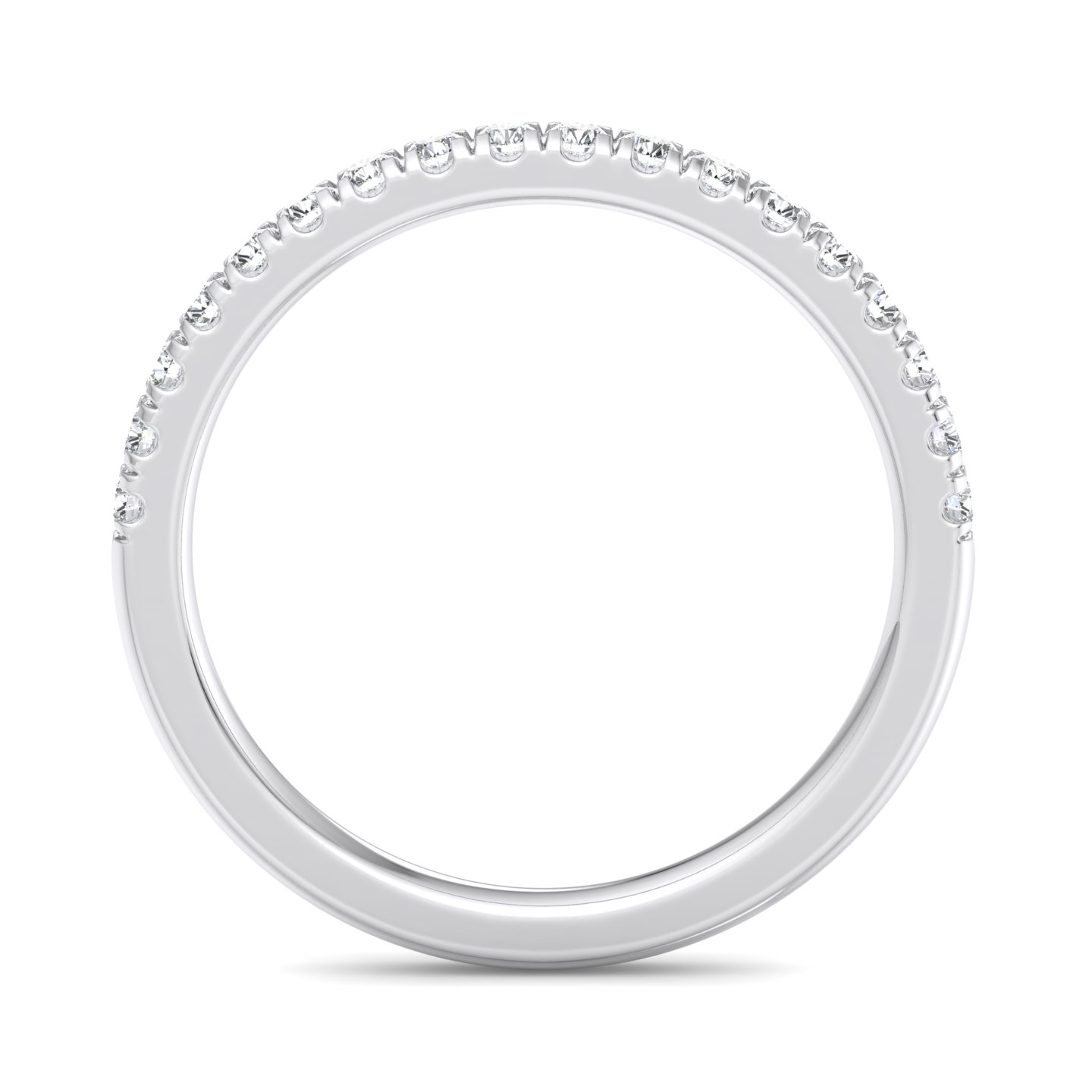 Sloan Wavy Pave Band