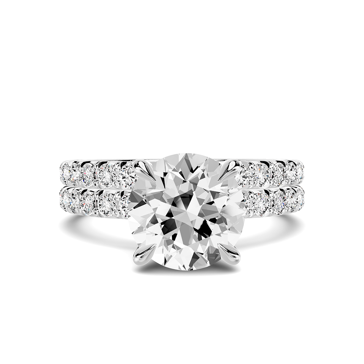 Lumina French Pave Band