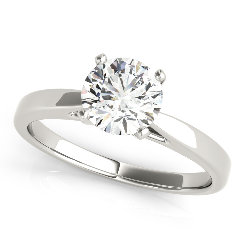 Abaline Solitaire Engagement Ring