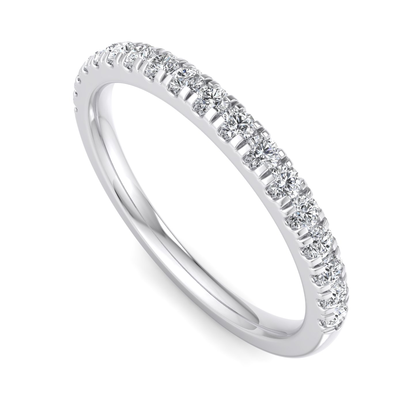 Sloan Wavy Pave Band