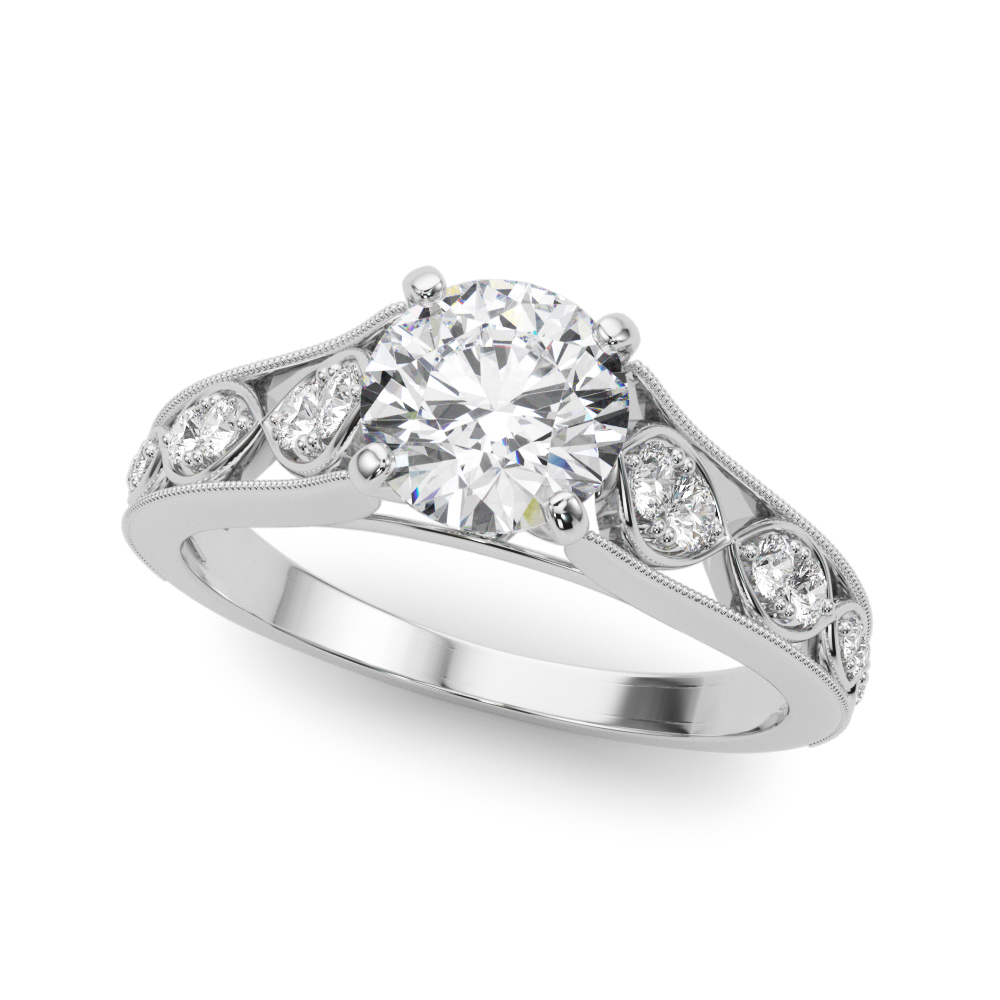 Zera Cathedral Diamond Engagement Ring