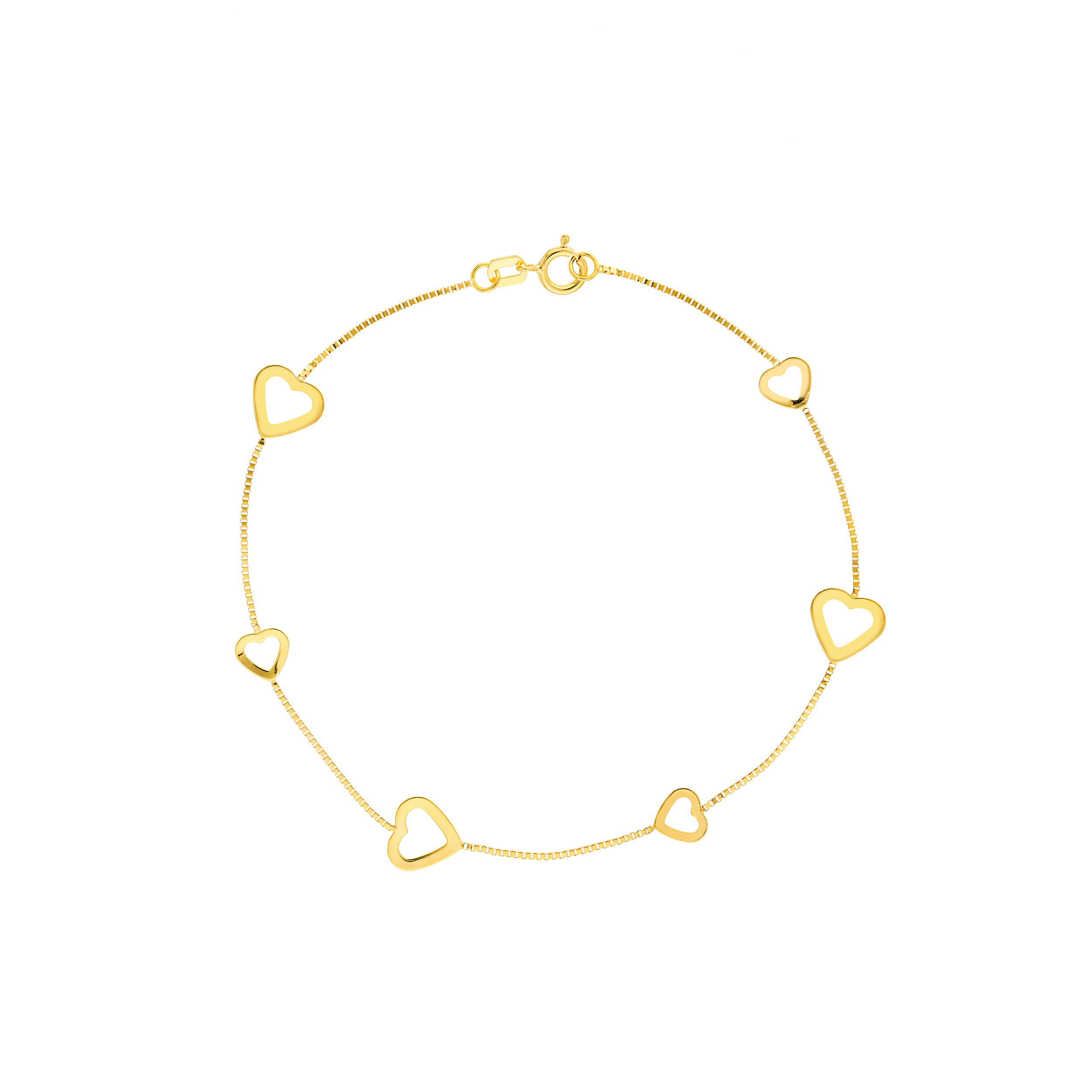 Open Heart Station Bracelet