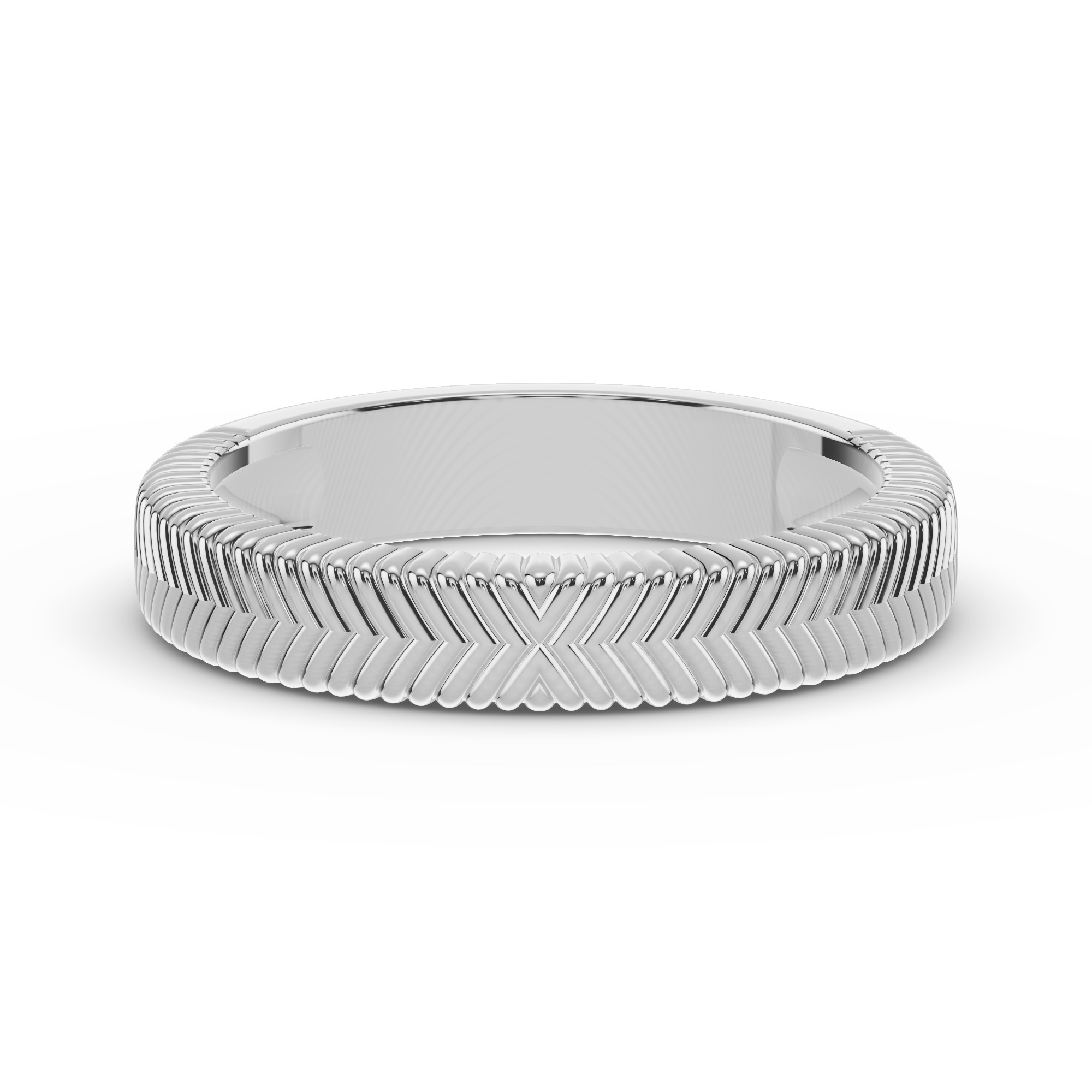 Aveline Fluted Band (4mm)