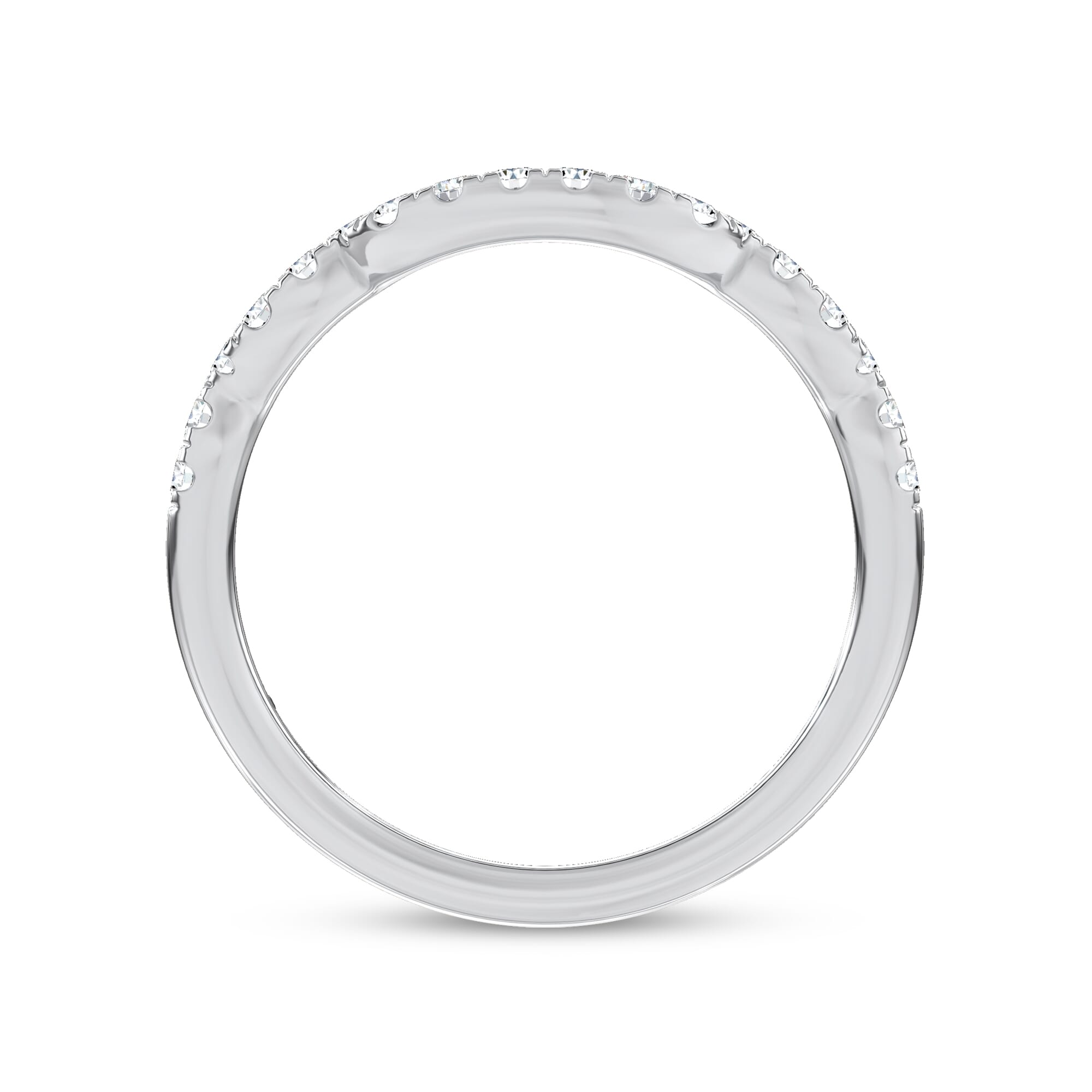 Valora Contoured Pave Band by Christian Siriano
