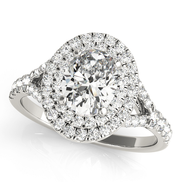 Adele Double Halo Engagement Ring