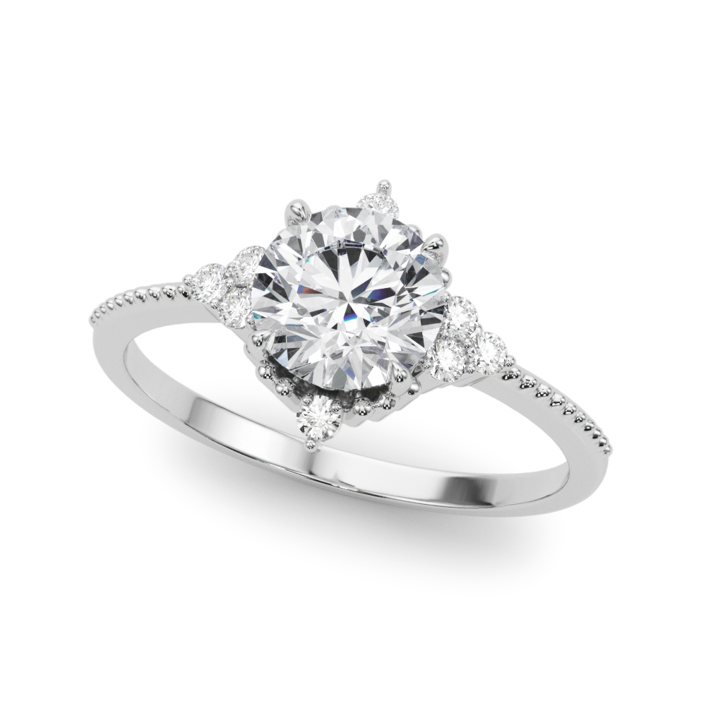 Halo Engagement Ring