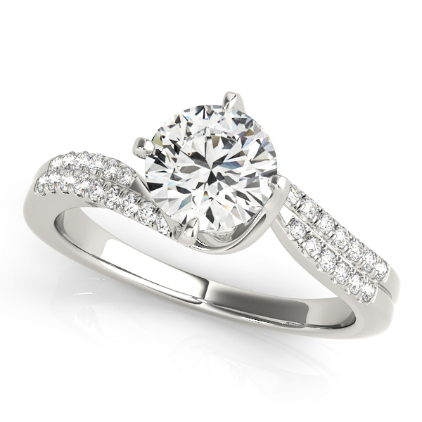 Chandler Pave Diamond Engagement Ring