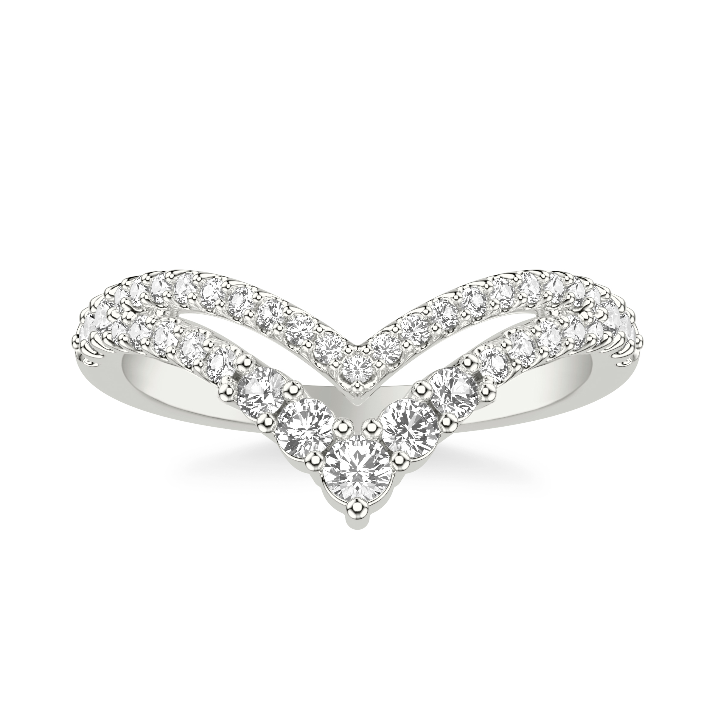 Graduated Diamond Double V-Band