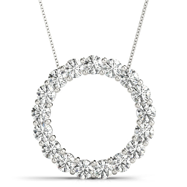 Eternity Lab-Grown Diamond Circle Necklace