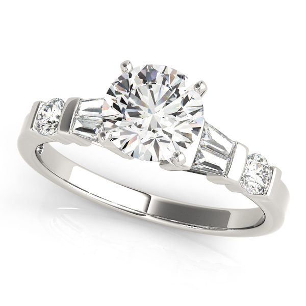 Lorna Baguette Diamond Engagement Ring