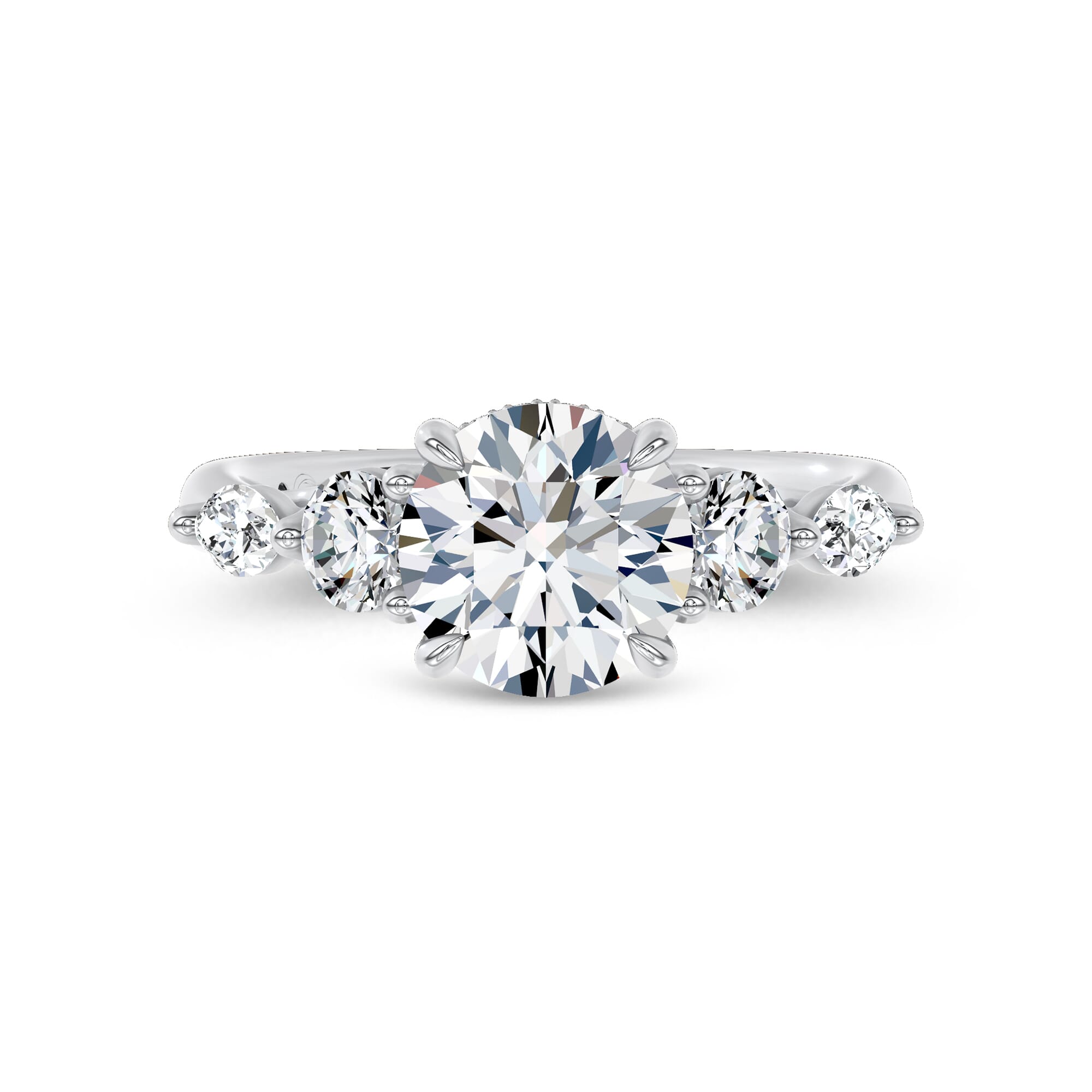 Kerry Mixed Shape Engagement Ring
