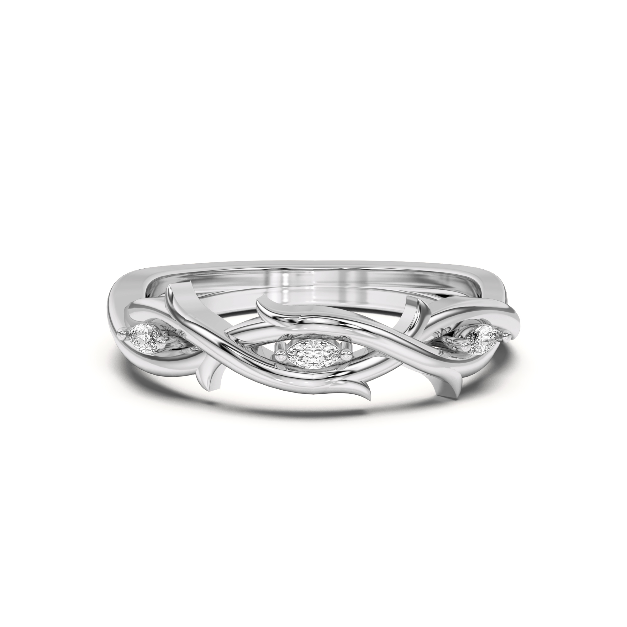Robin Marquise Diamond Thorn Band