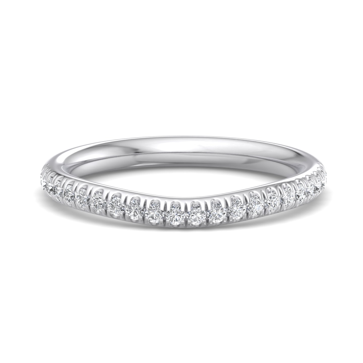Frankie Curved Pave Band