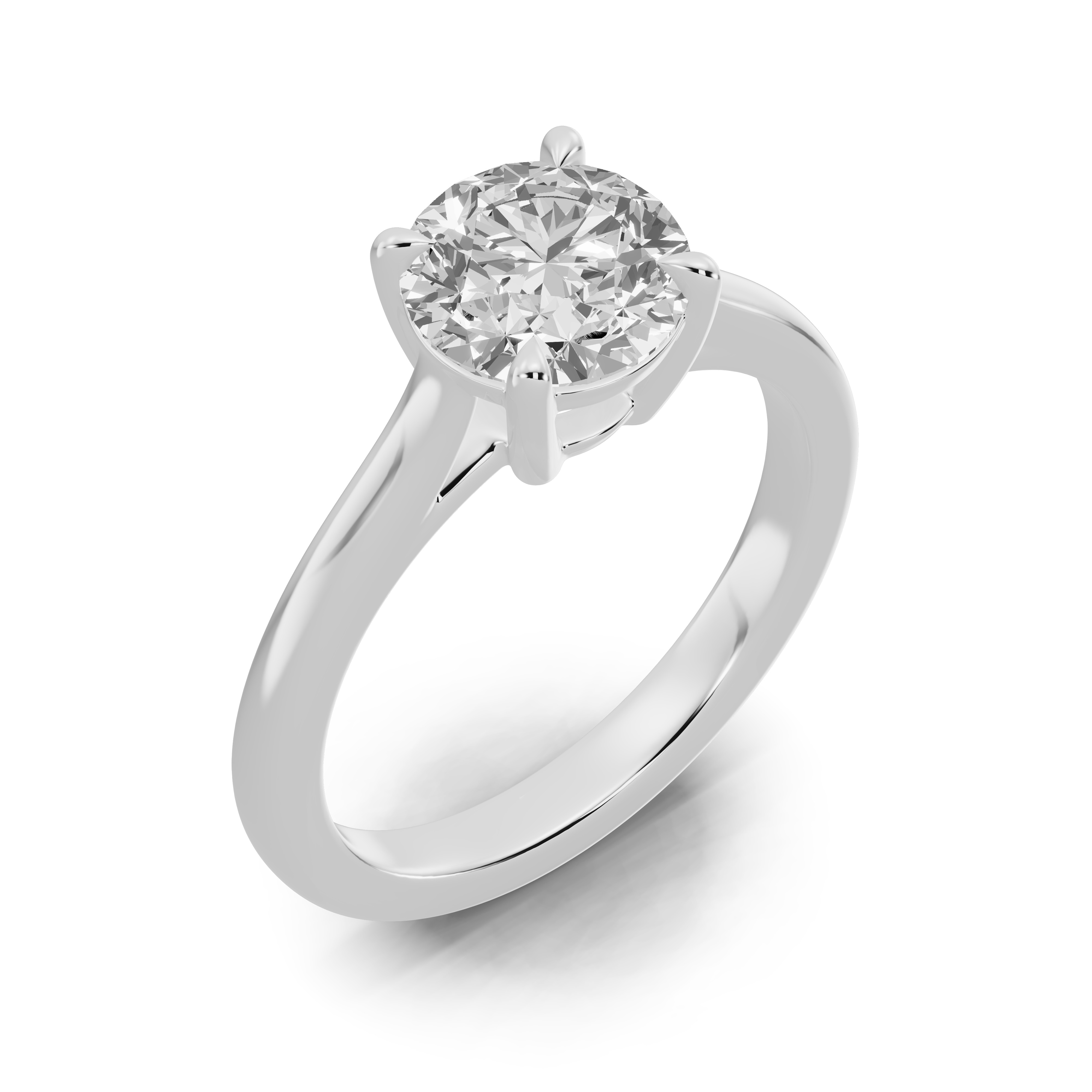 Lenora Cathedral Solitaire Engagement Ring