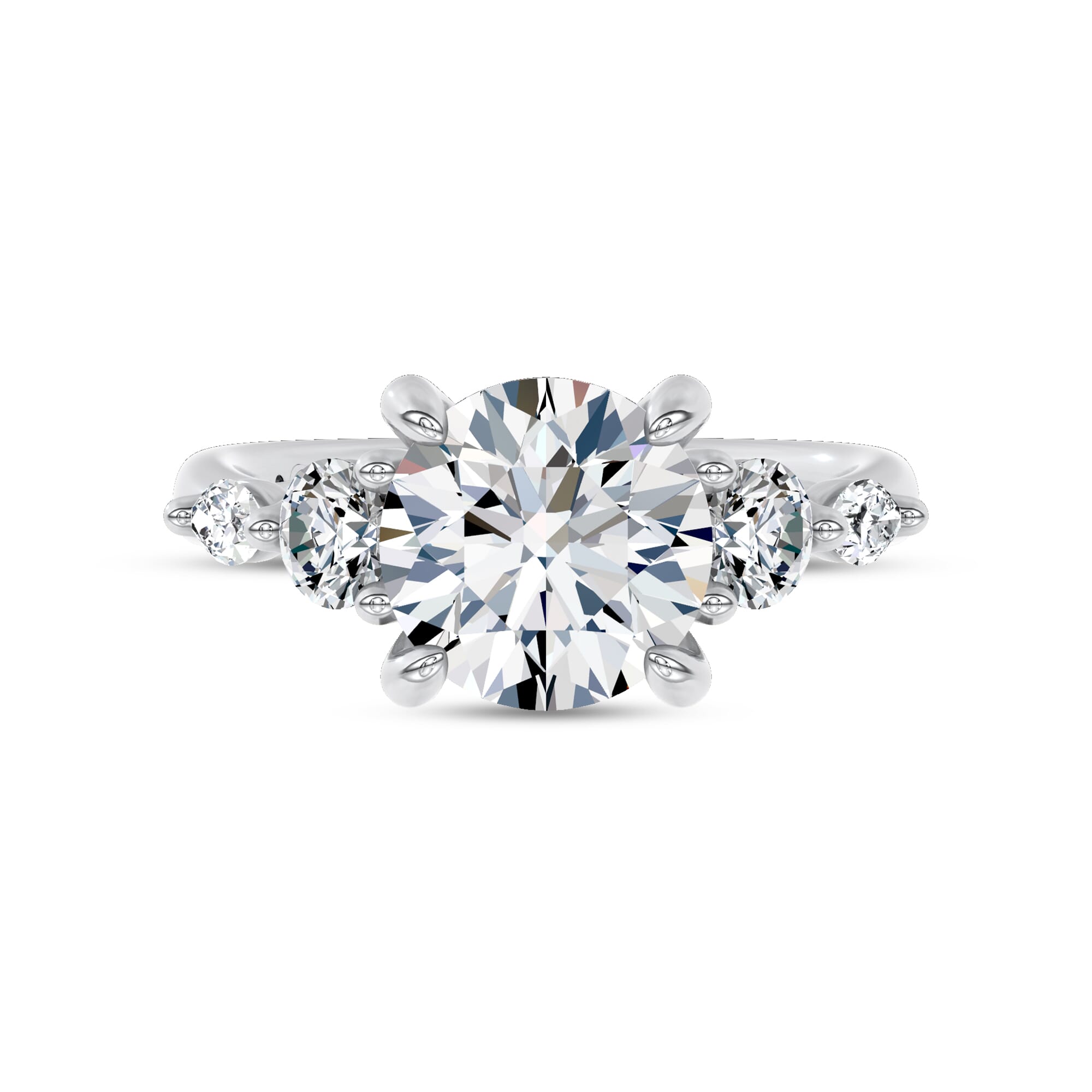 Novelle Mixed Shape Engagement Ring by Christian Siriano