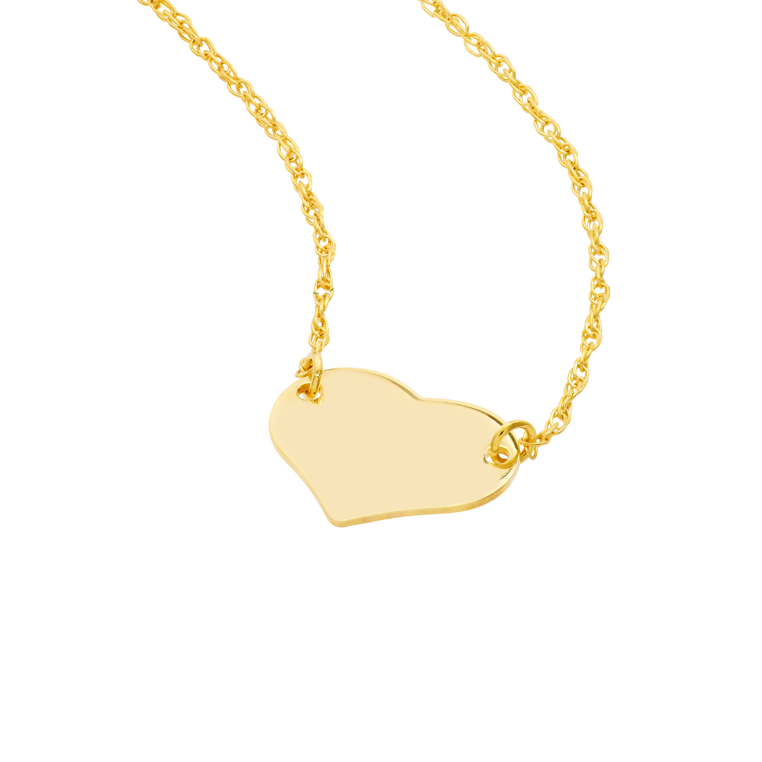 Mini Heart Gold Necklace