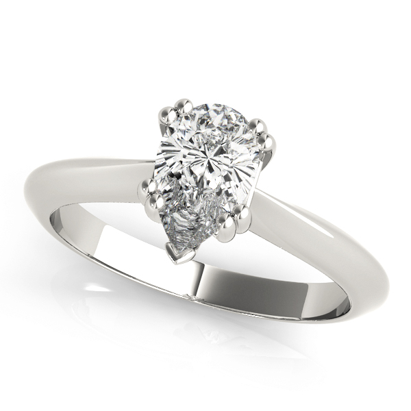 Anna Double Prong Solitaire Engagement Ring