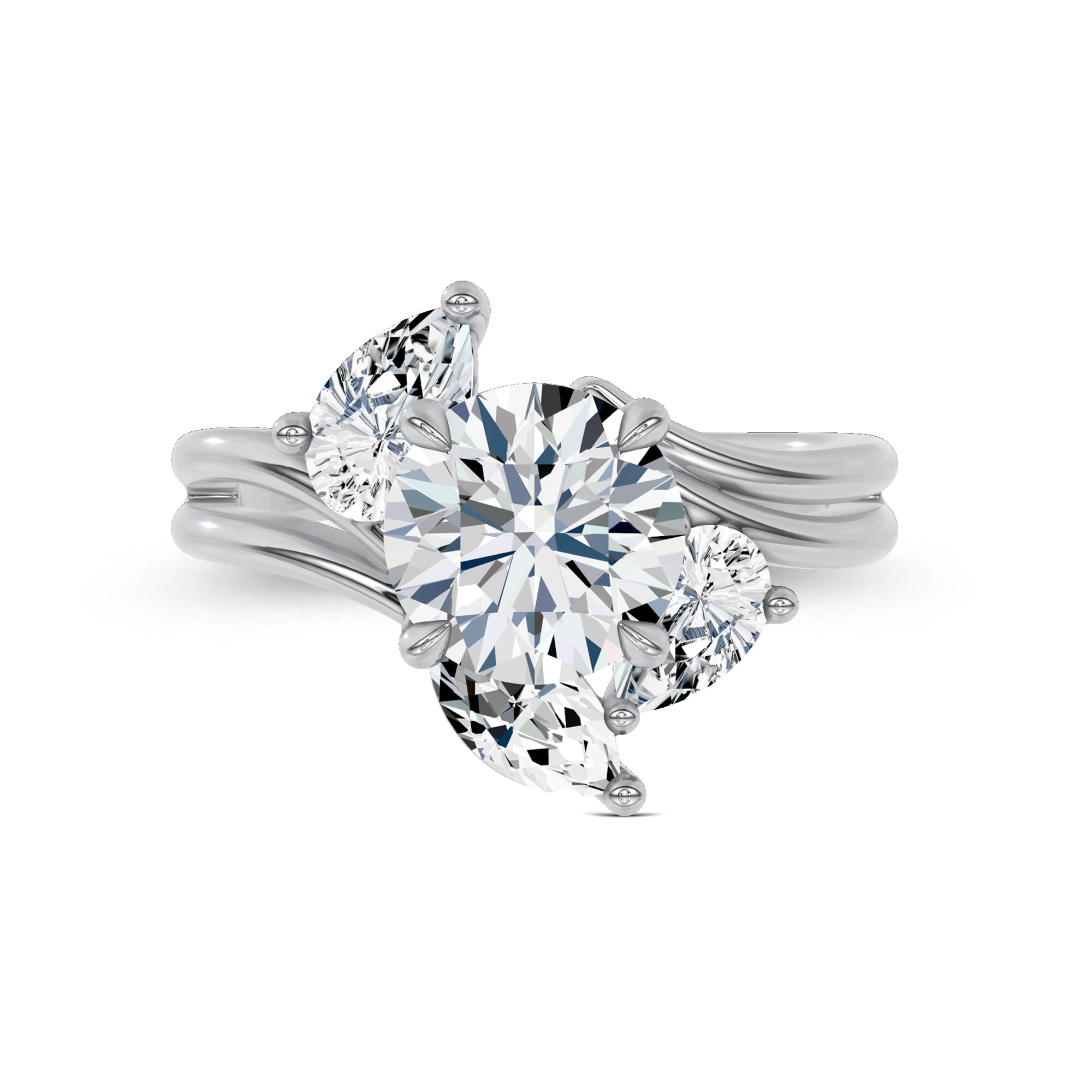 Spotlight Diamond Engagement Ring