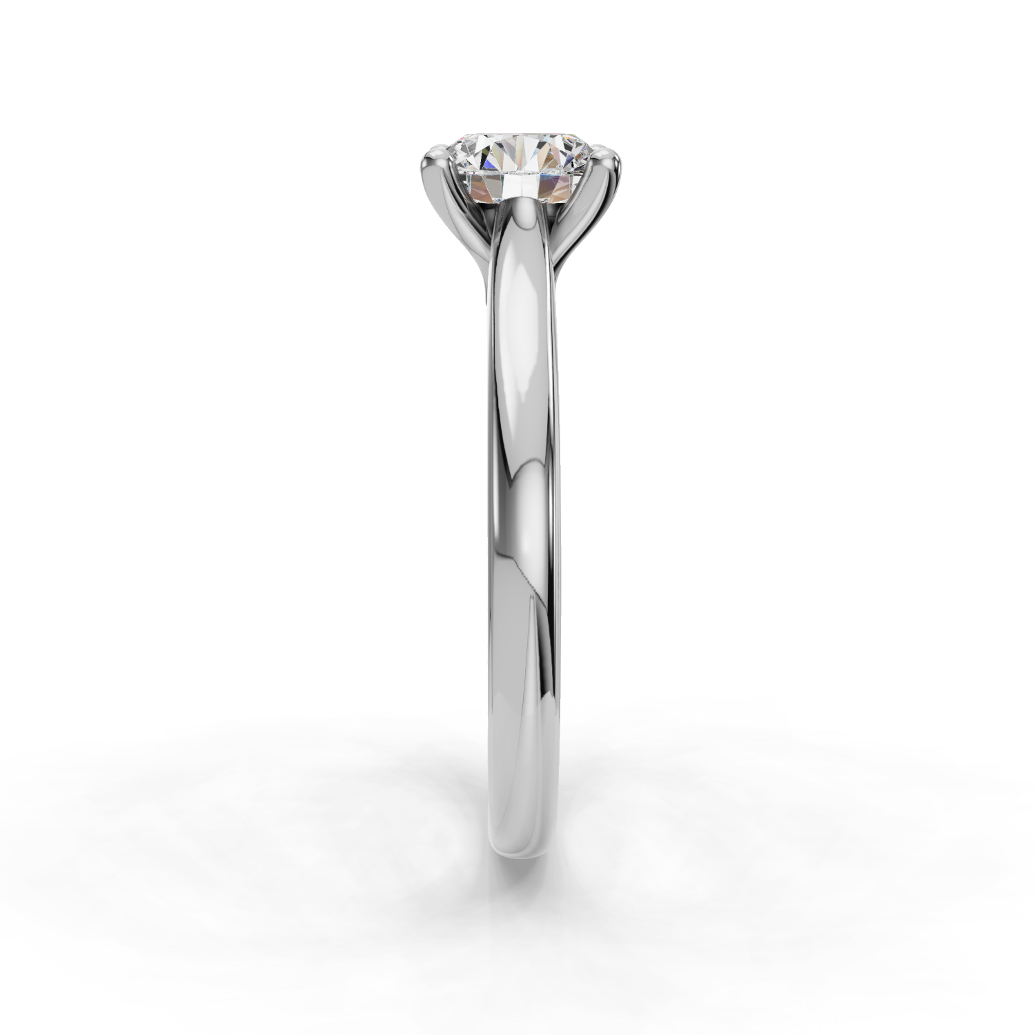 Adalynn Cathedral Solitaire Engagement Ring
