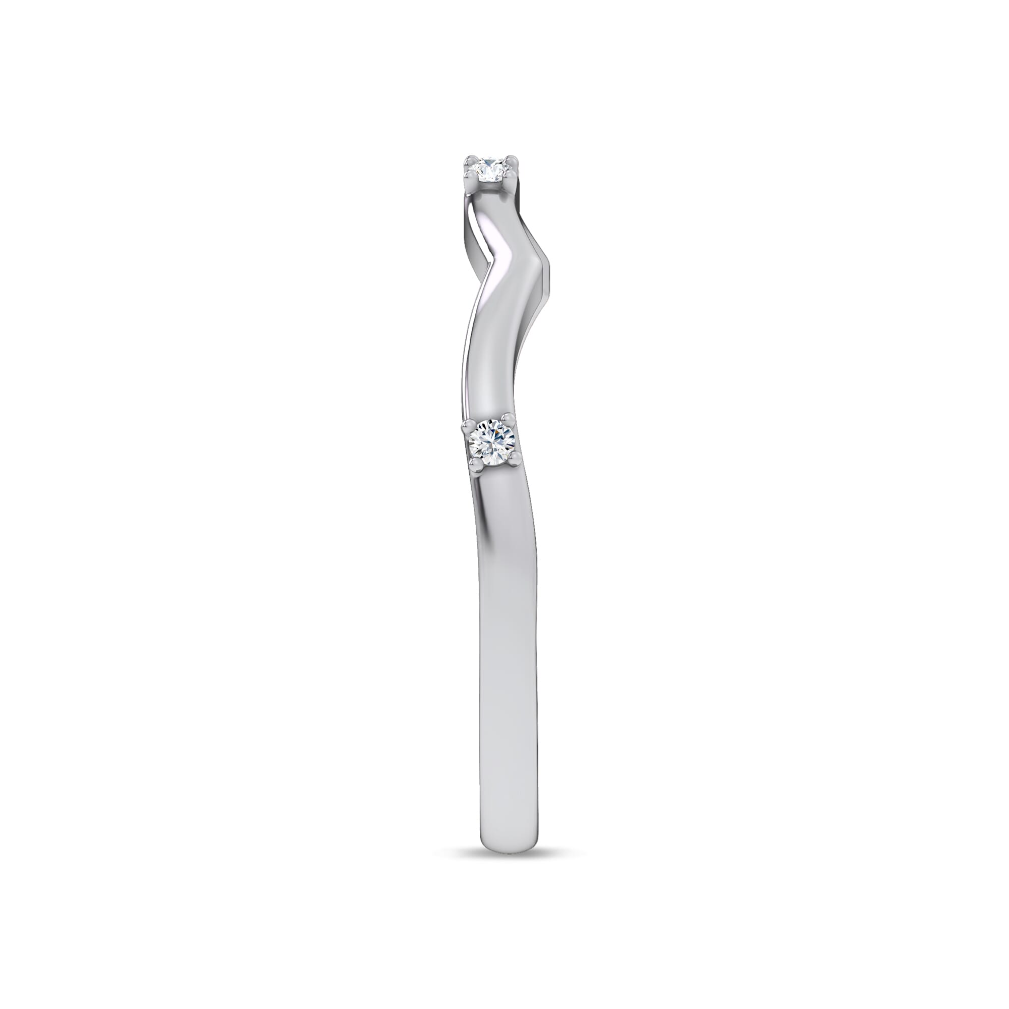 Tira Contour Diamond Band