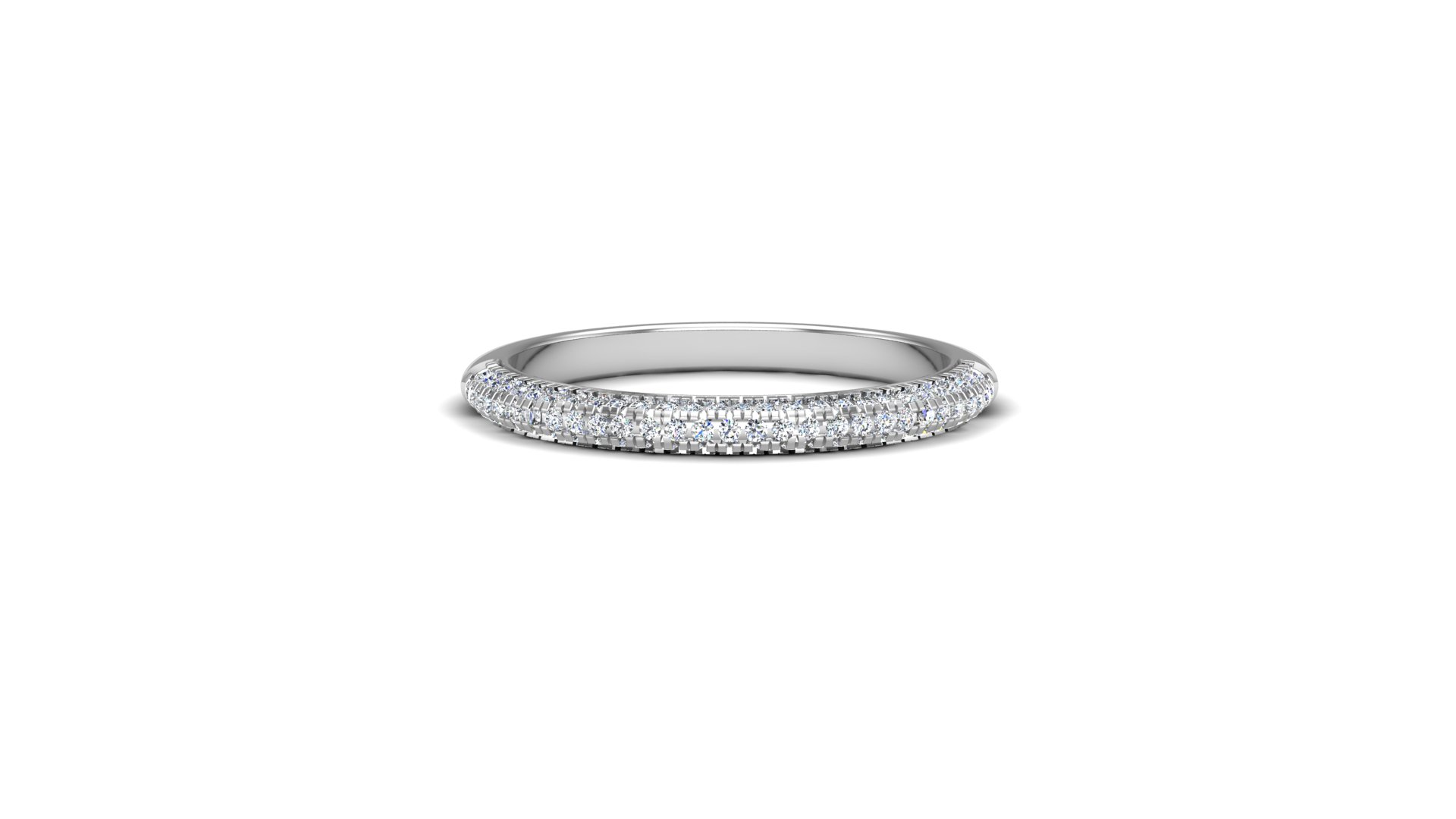 Kira Triple Pave Band