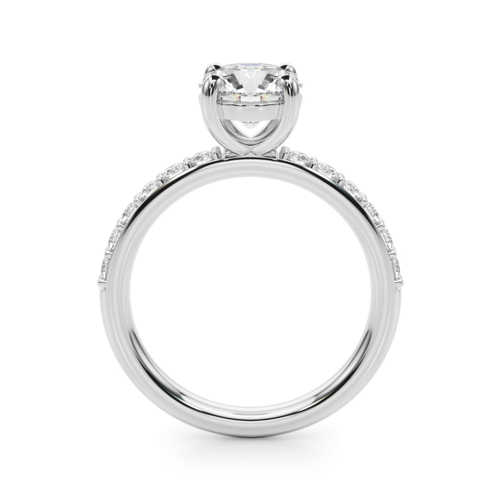 Diora Classic Pave Engagement Ring
