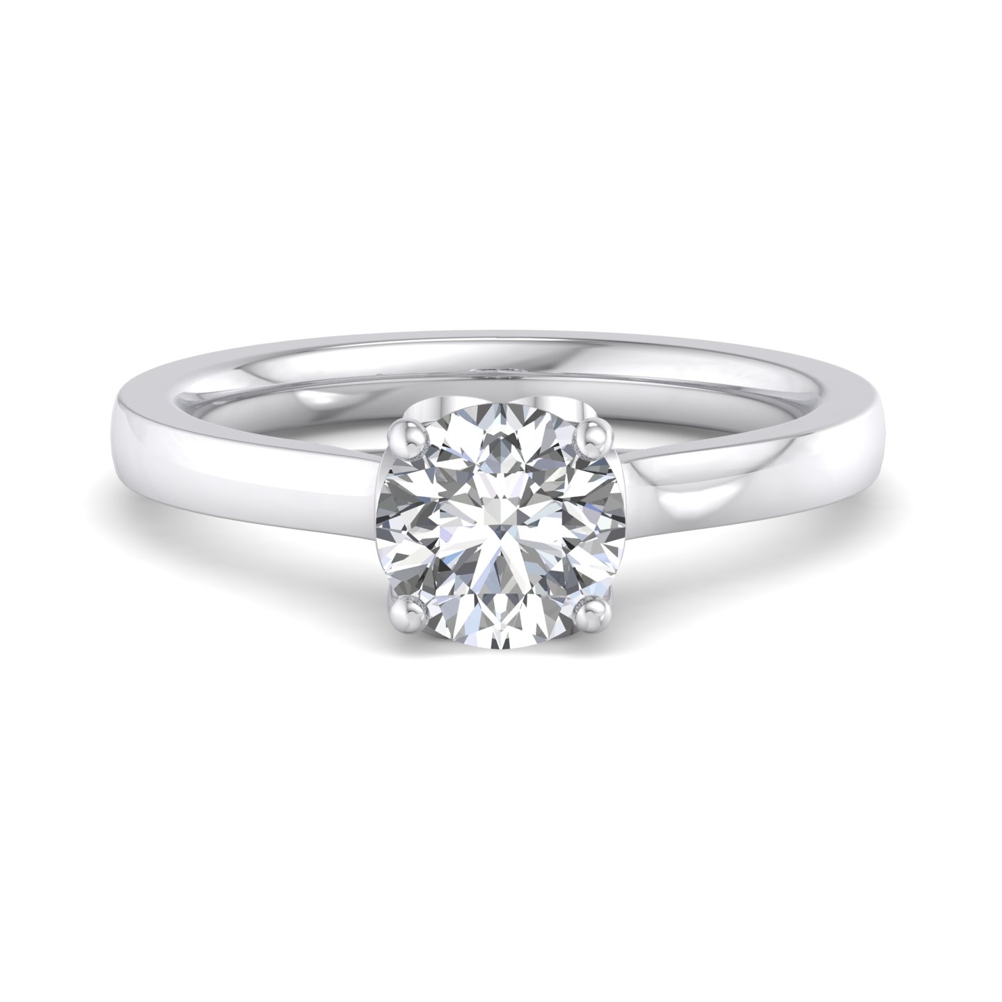 Valerie Heart Solitaire Engagement Ring