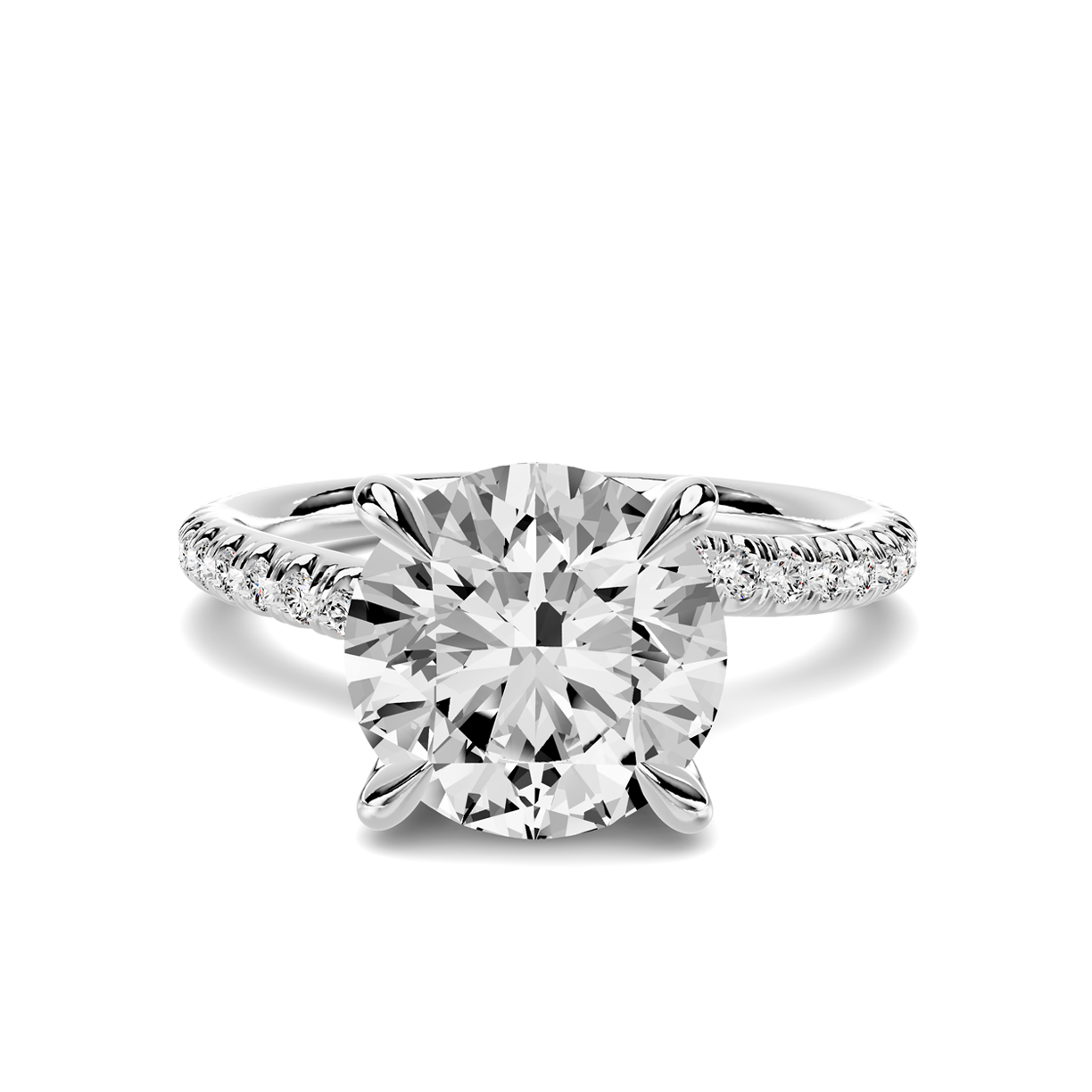 Torvia Pave Engagement Ring