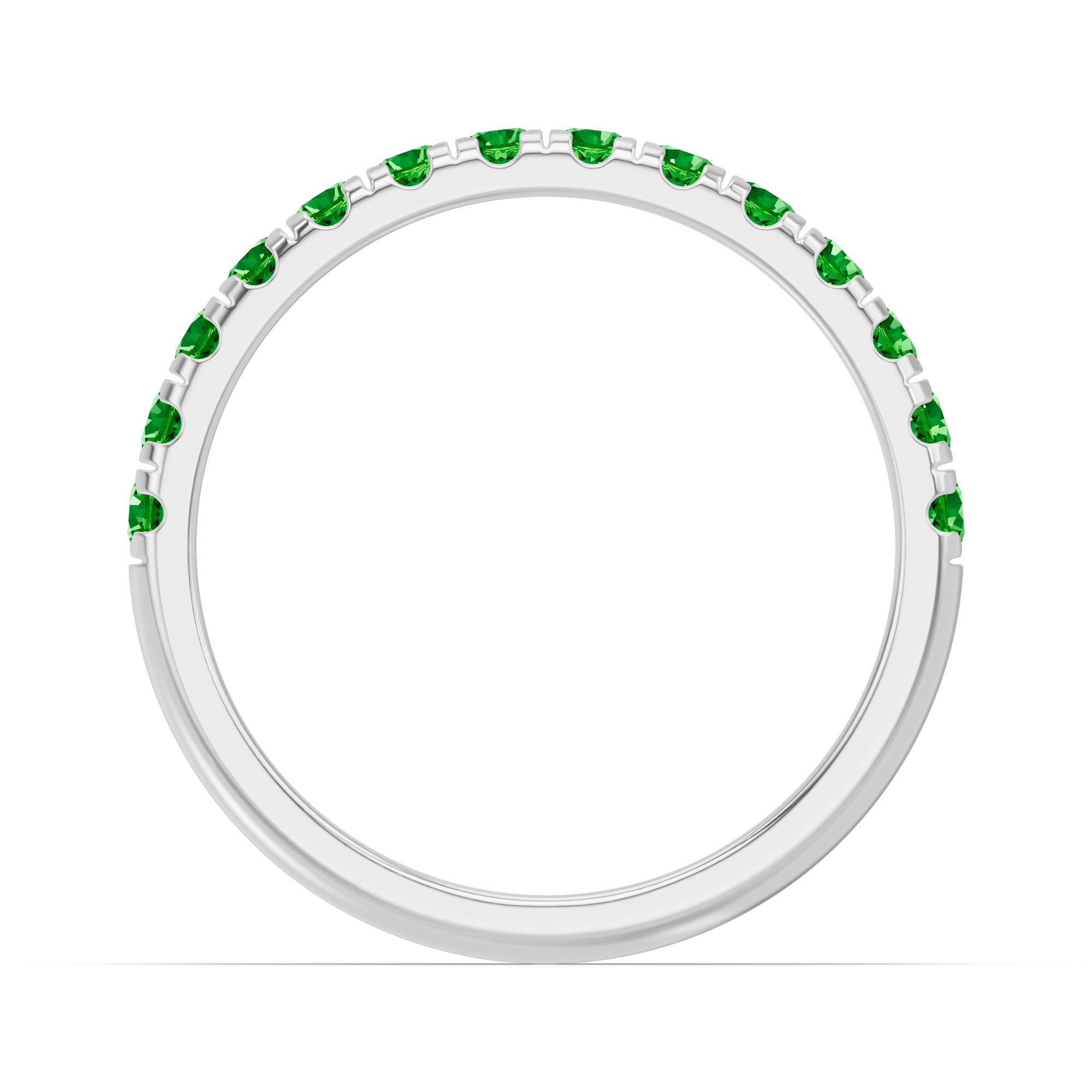 Marigold Royale Pave Tsavorite Band