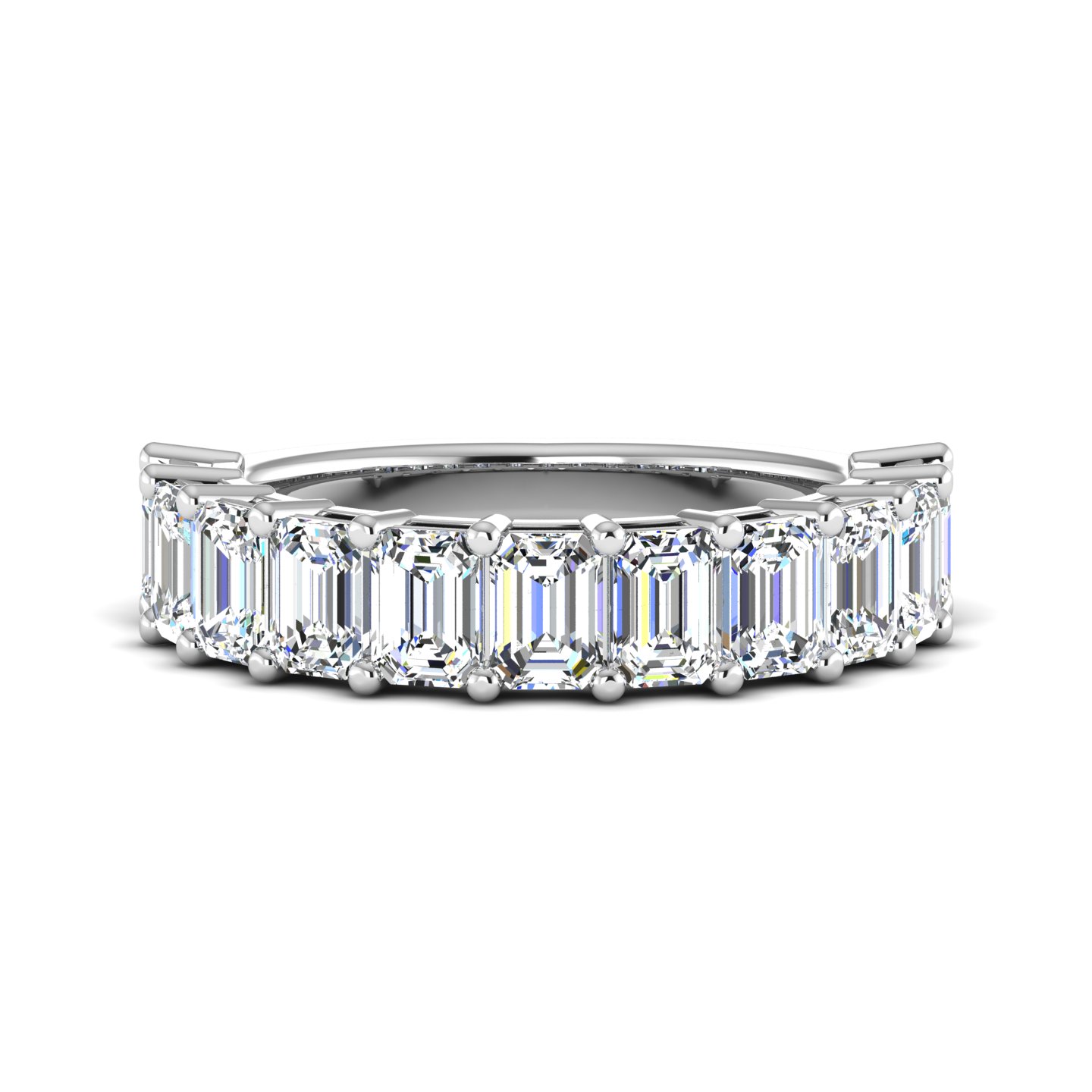 Monroe 11 Stone Shared Prong Anniversary Band