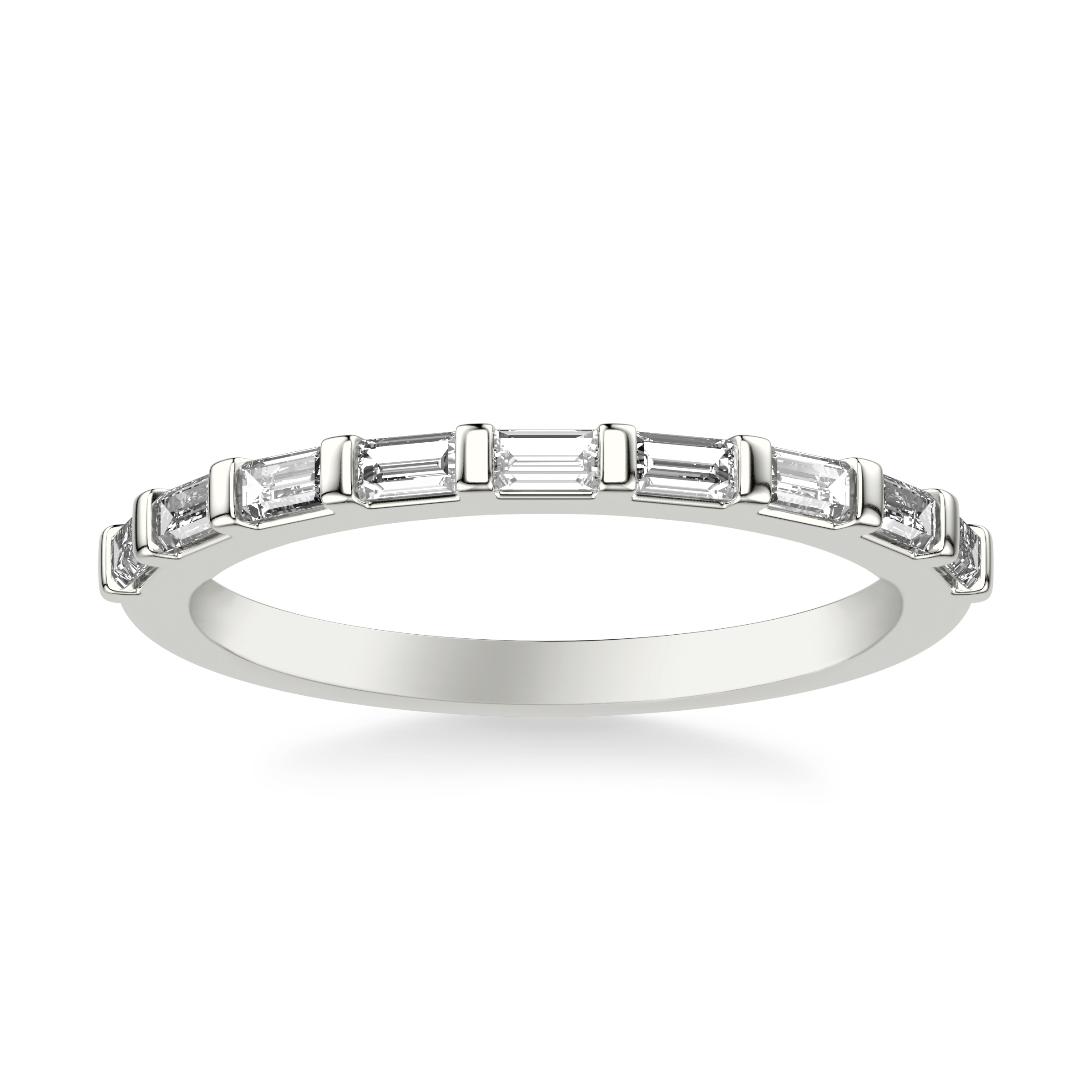 Estrella Baguette Diamond Accent Band