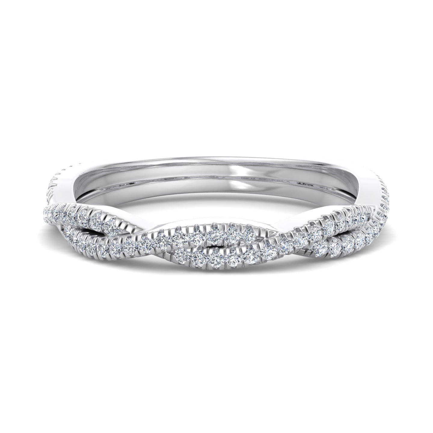 Jessica Twisted Pave Band