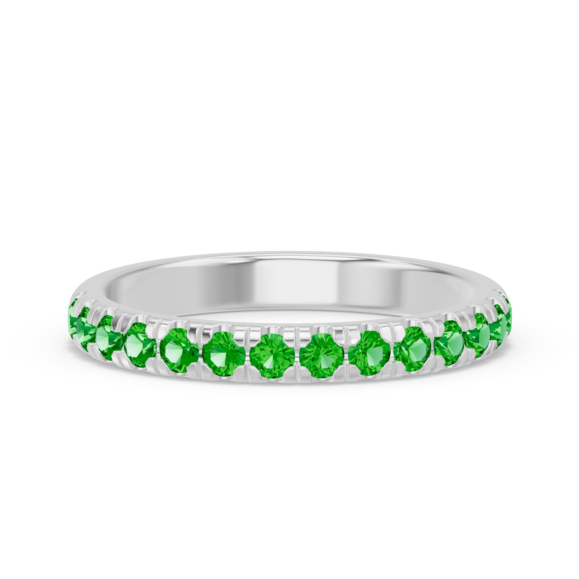Marigold Royale Pave Tsavorite Band