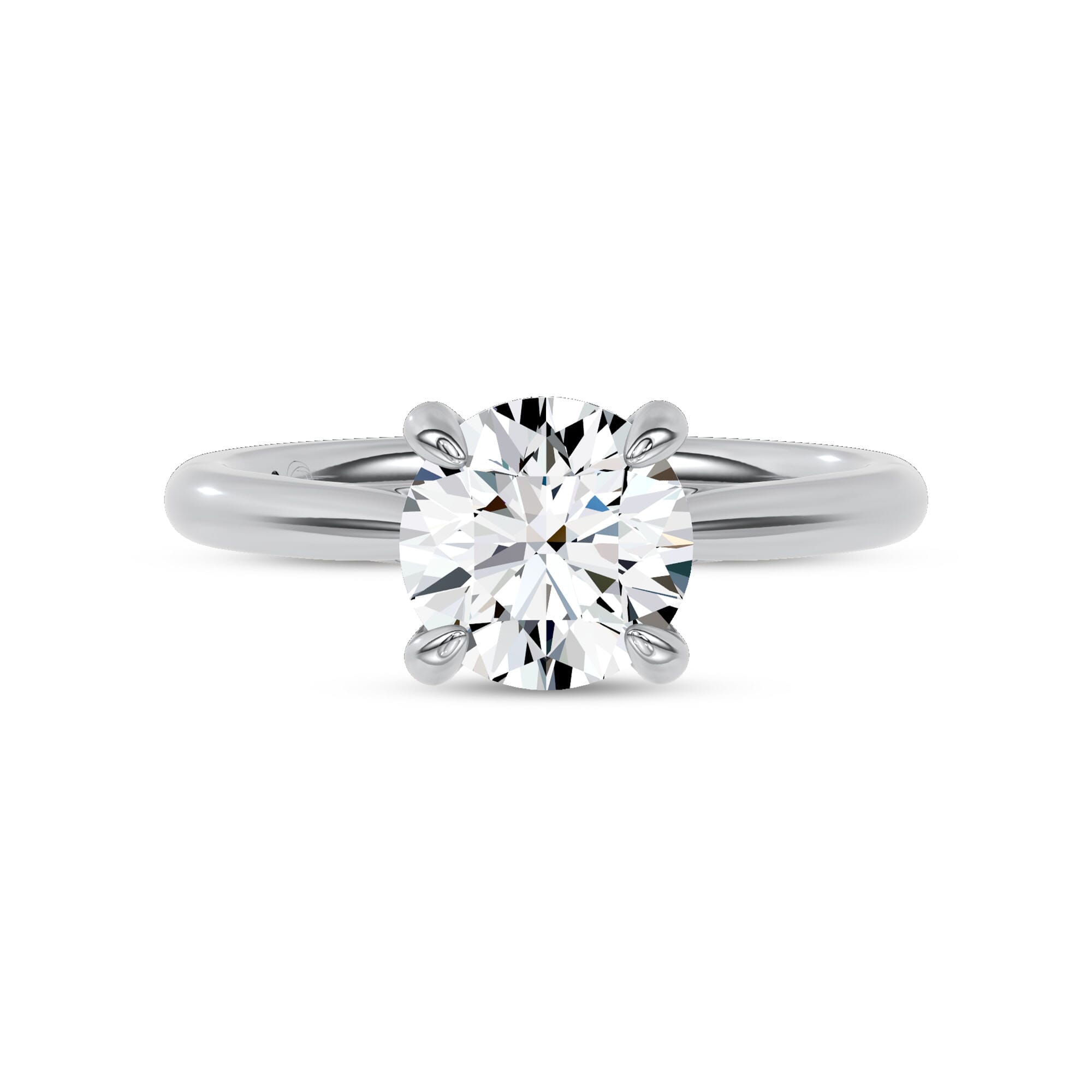 Fiora Pink Ceramic Engagement Ring by Christian Siriano
