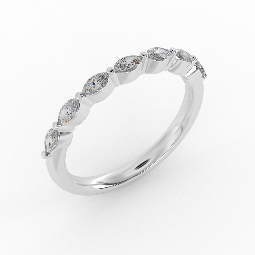 Mila Marquise Diamond Band