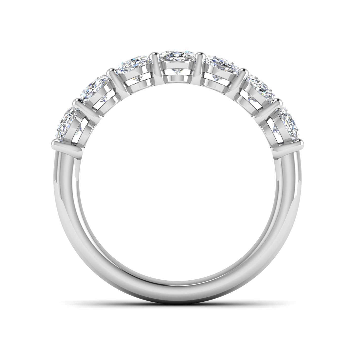 Mavi 7 Stone Diamond Band