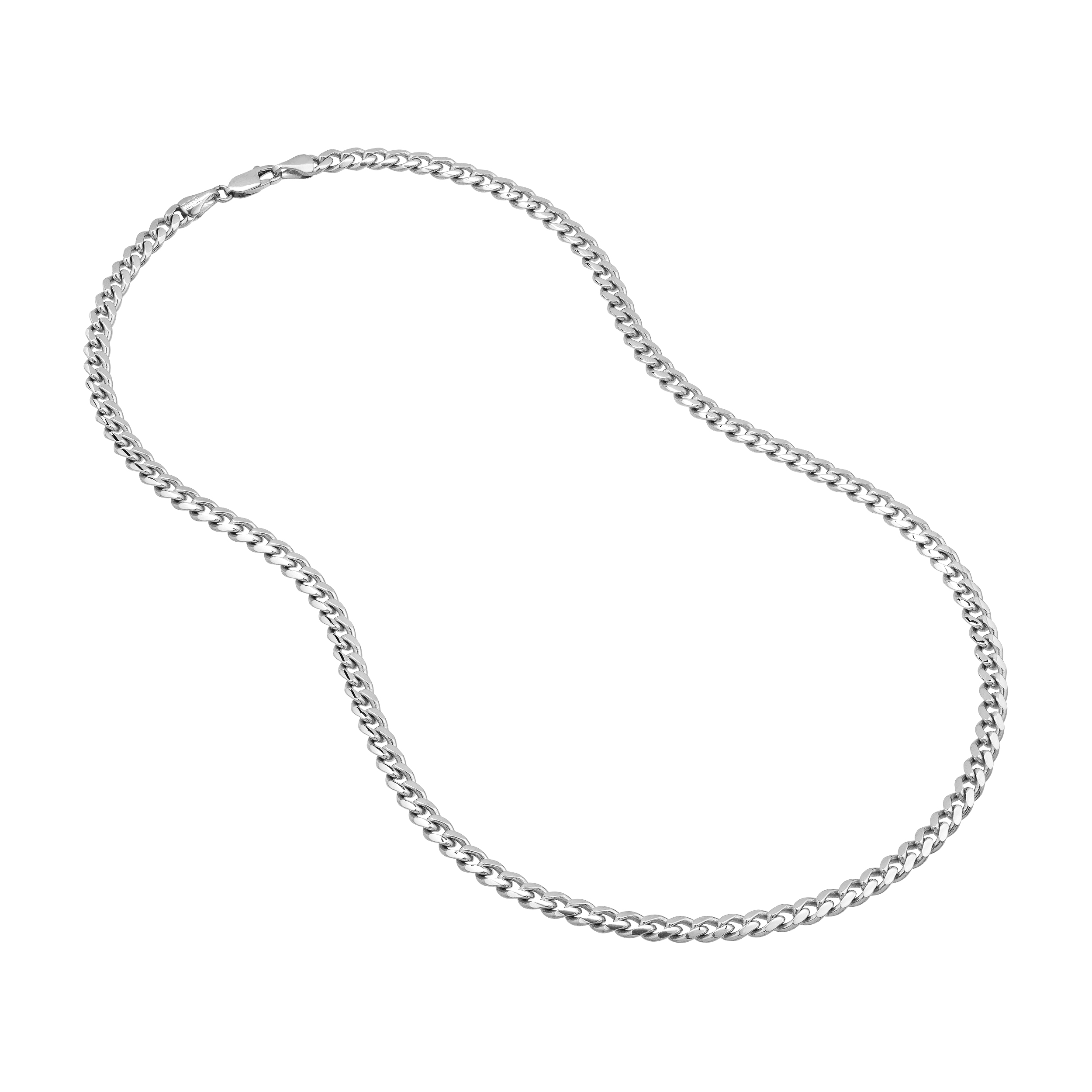Miami Cuban Silver Necklace (5mm, 22")