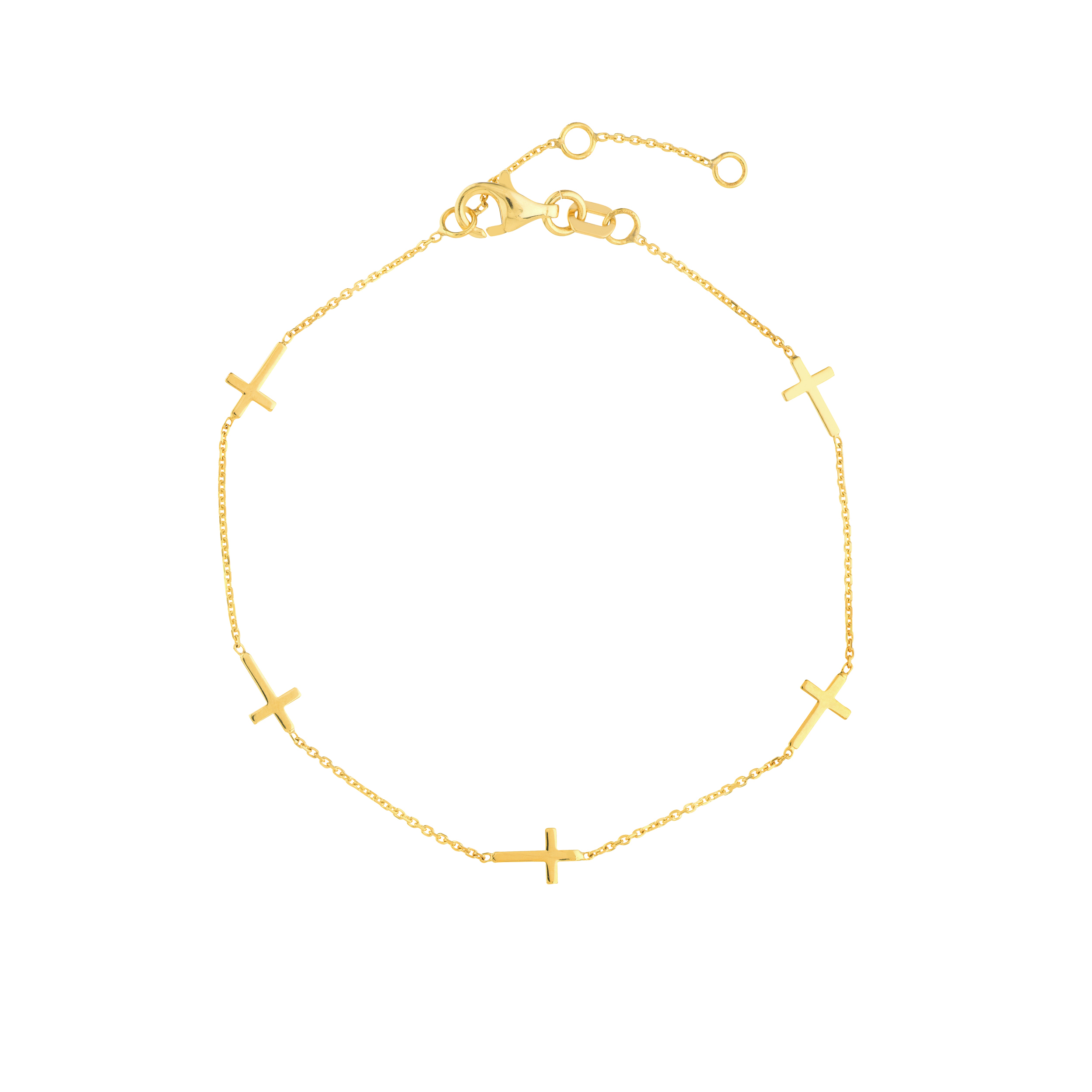 Cross Station Bracelet