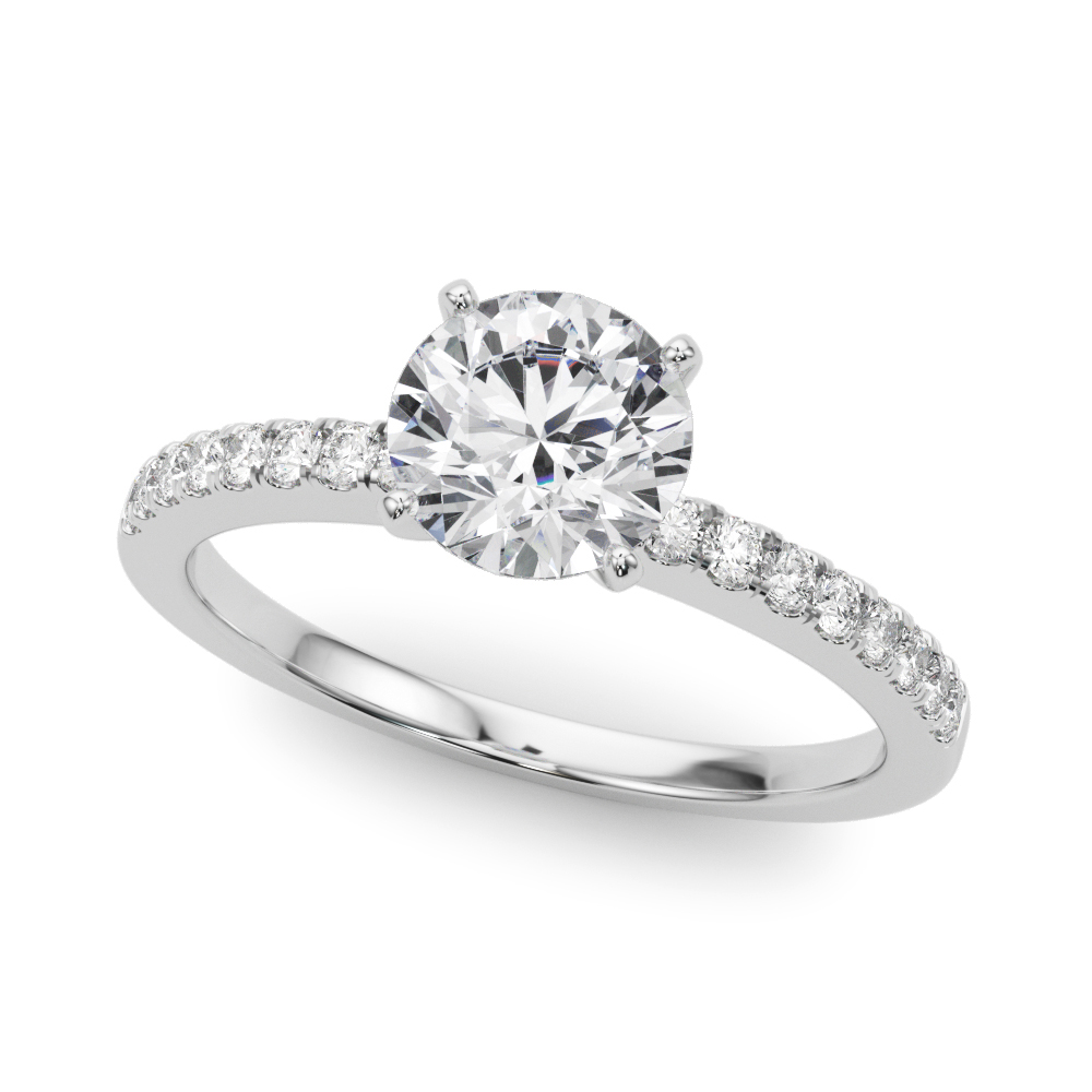 Maddison Pave Diamond Engagement Ring